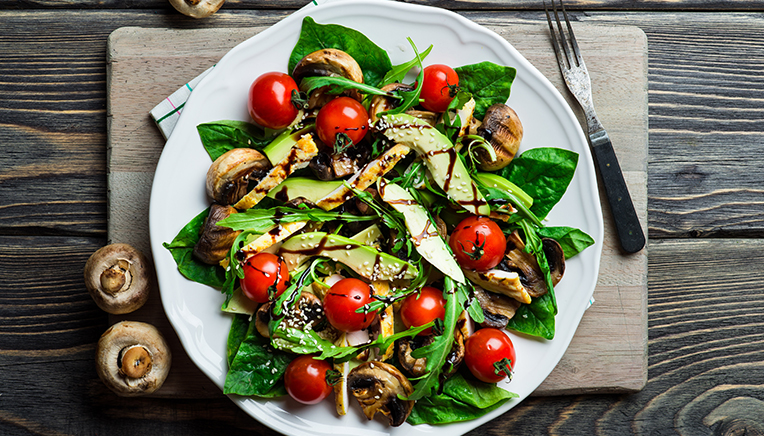 Kyllingsalat med avokado