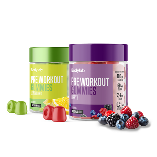 Bodylab Pre Workout Gummies (60 kpl)