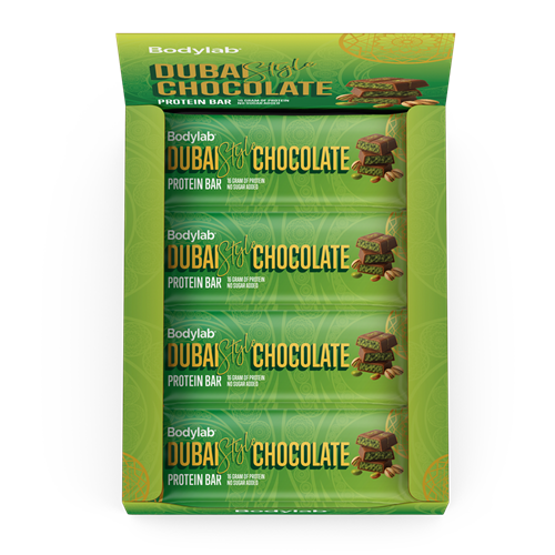 Bodylab Protein Bar (12 x 55 g) - Dubai Style Chocolate