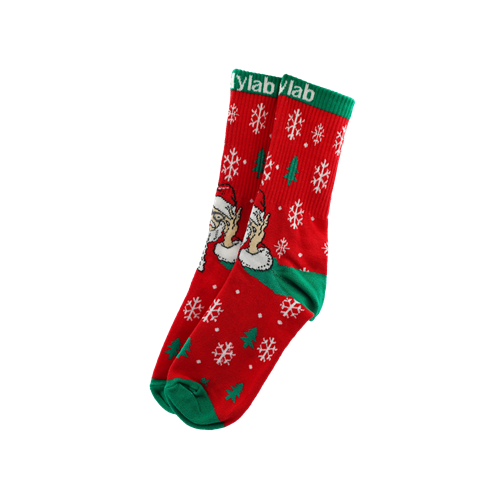 Bodylab Skumnisse-joulusukat - Green